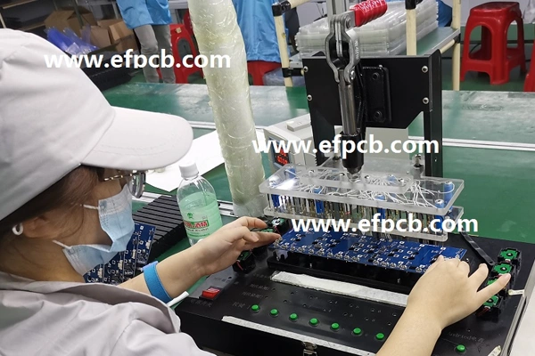 Electric charging boards testing