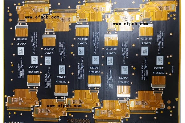 Flexible PCB Assembly for a Cell Phone