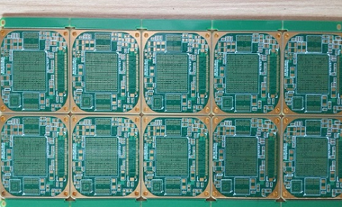 PCB z Mikroprzelotkami 0.15mm w padach (Via-in-pad), HDI 12L, ENIG